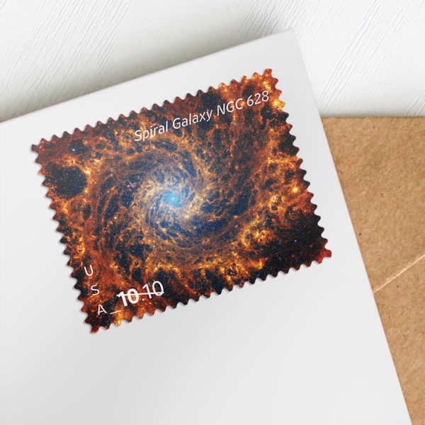 Spiral Galaxy Stamps 2025