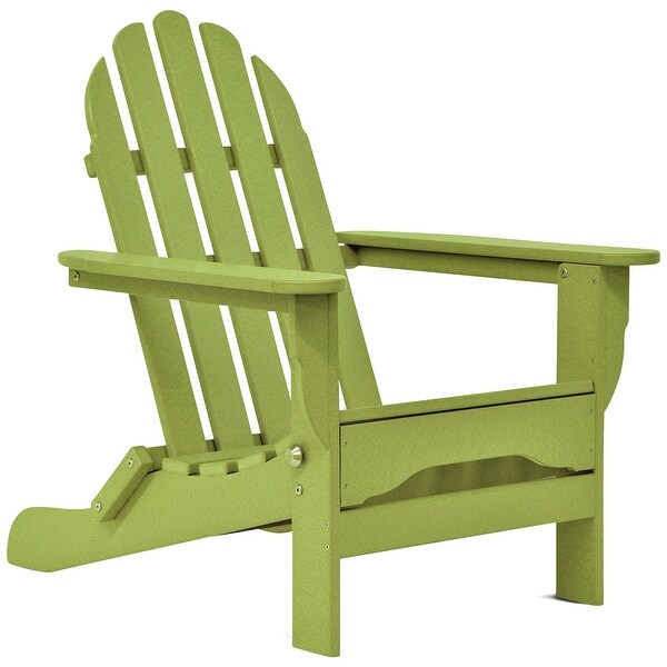 Nelson Recycled Plastic Folding Adirondack Chair by Havenside Home