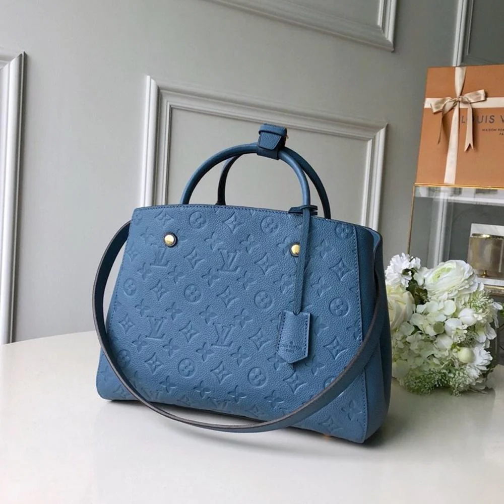 Louis Vuitton MONTAIGNE MM Blue