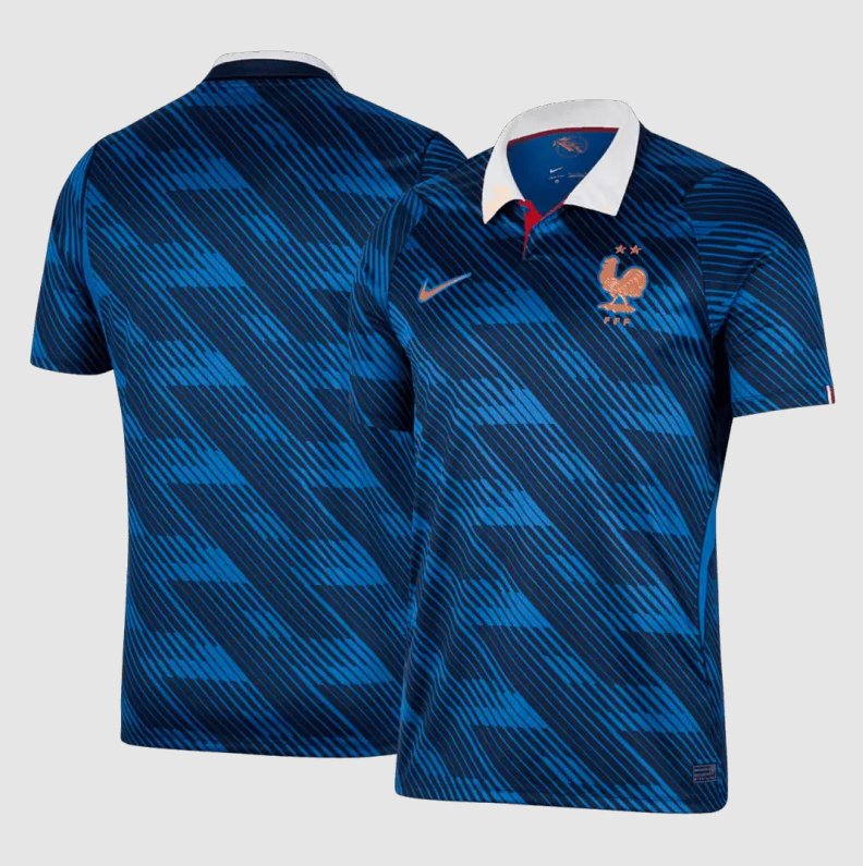 France Home Soccer Jersey World Cup 2026