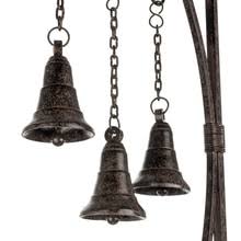 H Potter Steeple Bells Trellis Metal Yard Art