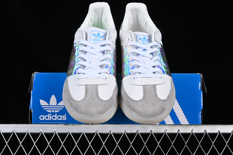 Adidas Wales Bonner Samba White/Grey/Green/Blue GX1024