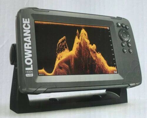 Lowrance HOOK2-7x 7in GPS Fishfinder w/ Track Plotter u0026 SplitShot