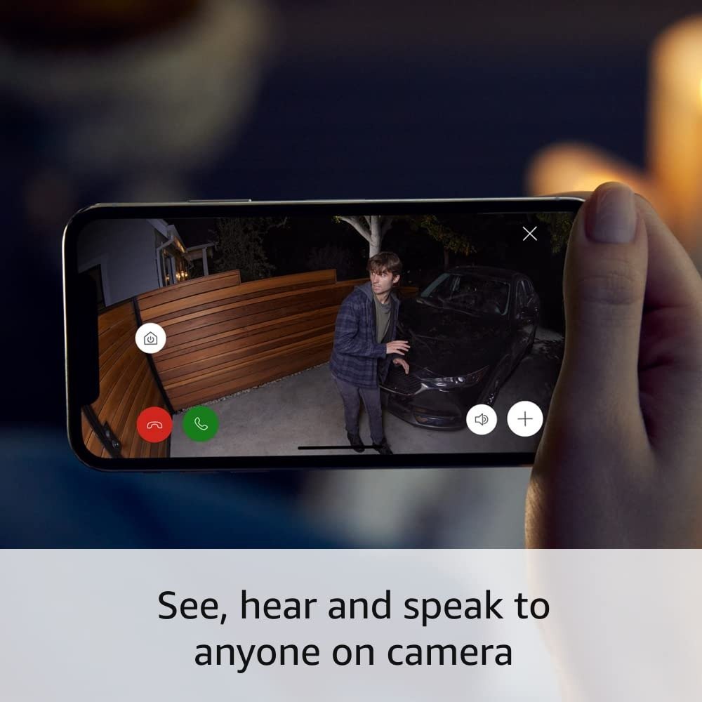 Cam, Solar | Two-Way Talk, Color Night Vision, and Security Siren- White