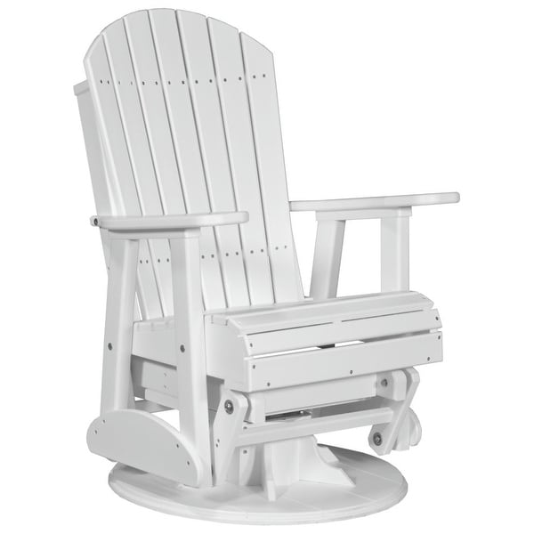 Poly Lumber Adirondack Swivel Glider Chair