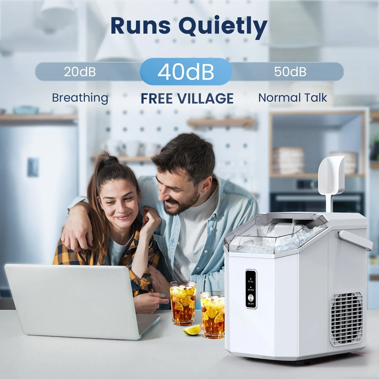 Nugget Pebble Ice Maker Countertop Z5815NA