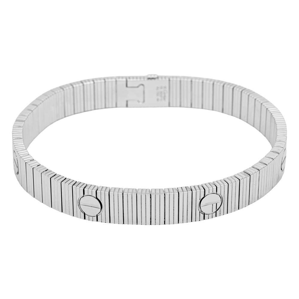 Cartier Love Unlimited Flexible Bracelet 18K White Gold B6089700