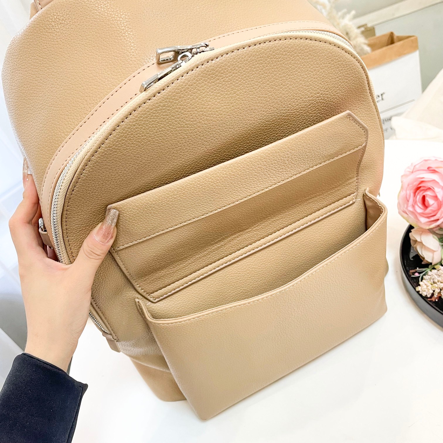 Louis Vuitton Takeoff Backpack Pm Beige 43Cm M23708 For Men