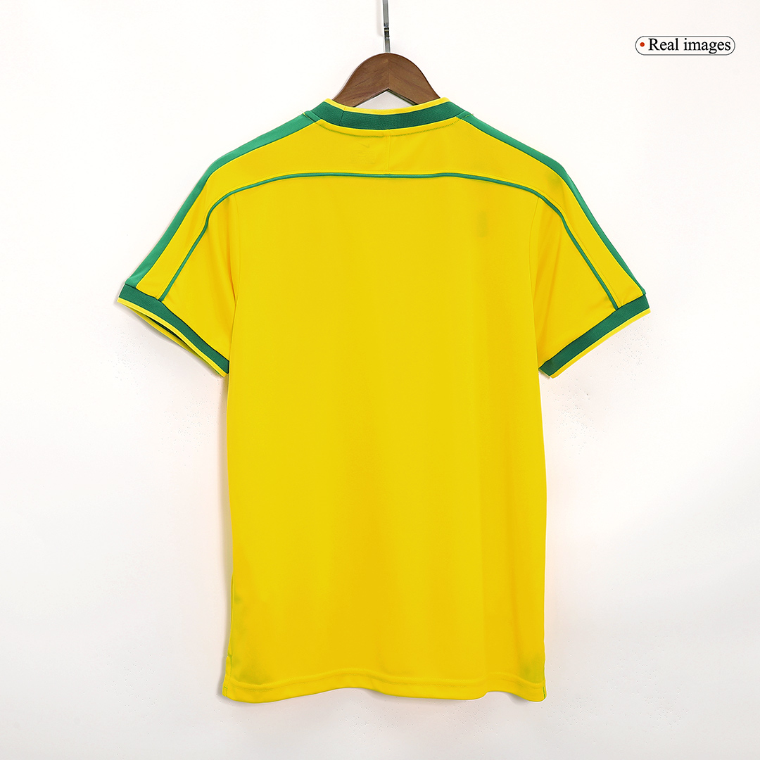 Retro Soccer Jersey Brazil Home 1998