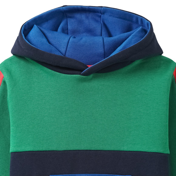 Famy Jungen Hoodie mit Farbteilern