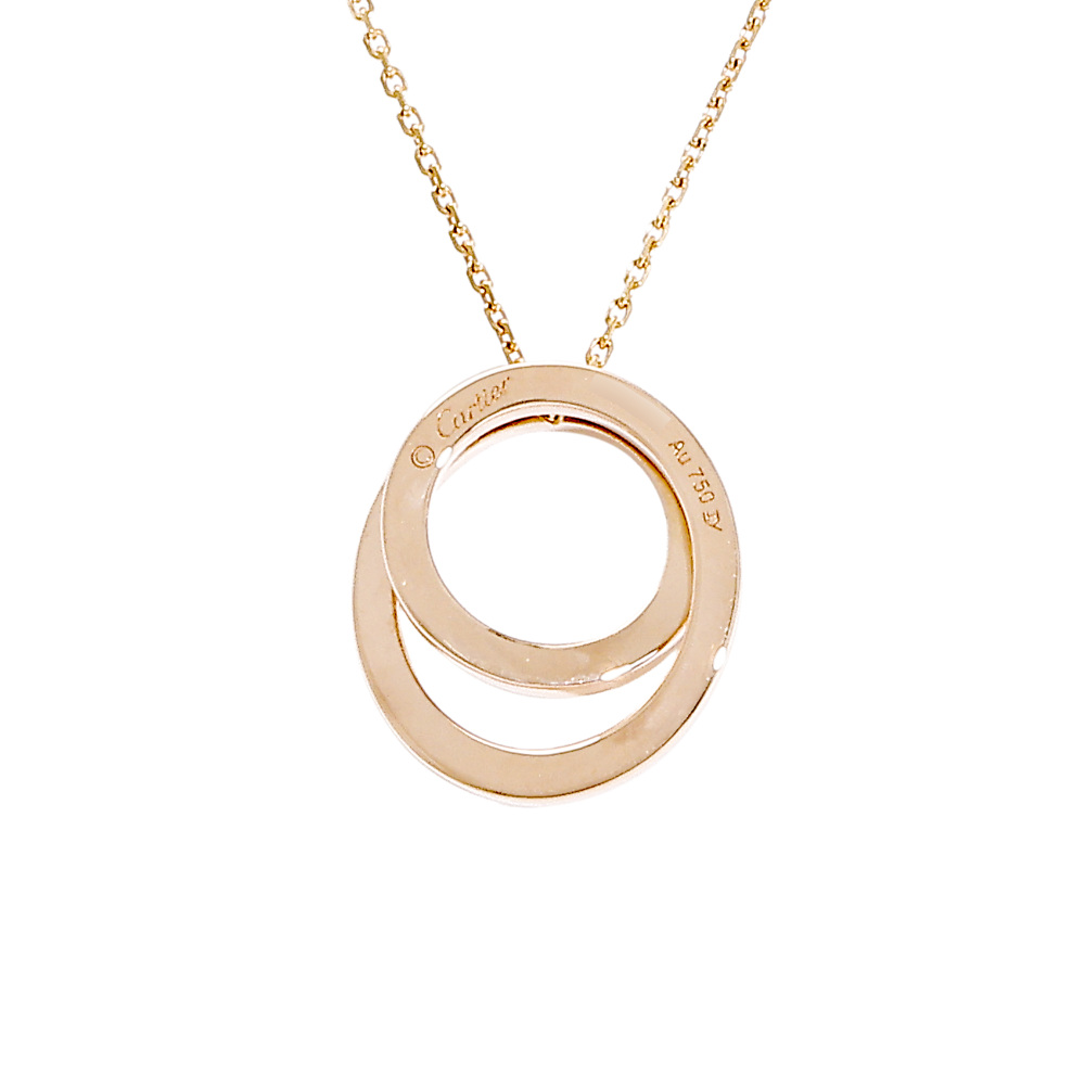 Cartier Ethancel Do Necklace 18K Rose Gold Diamond B3045700
