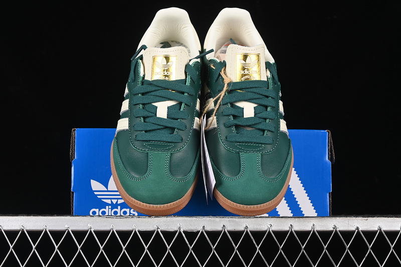 Adidas Samba Vegan White/Green/Brown IE0872