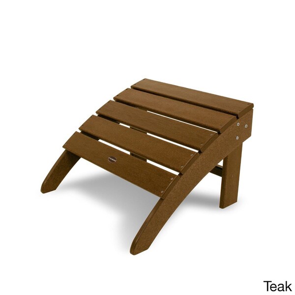 POLYWOOD South Beach Adirondack Chair Ottoman