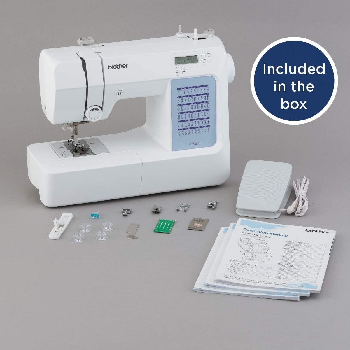 Computerized Sewing Machine and Hardcase for Carrying and Storage