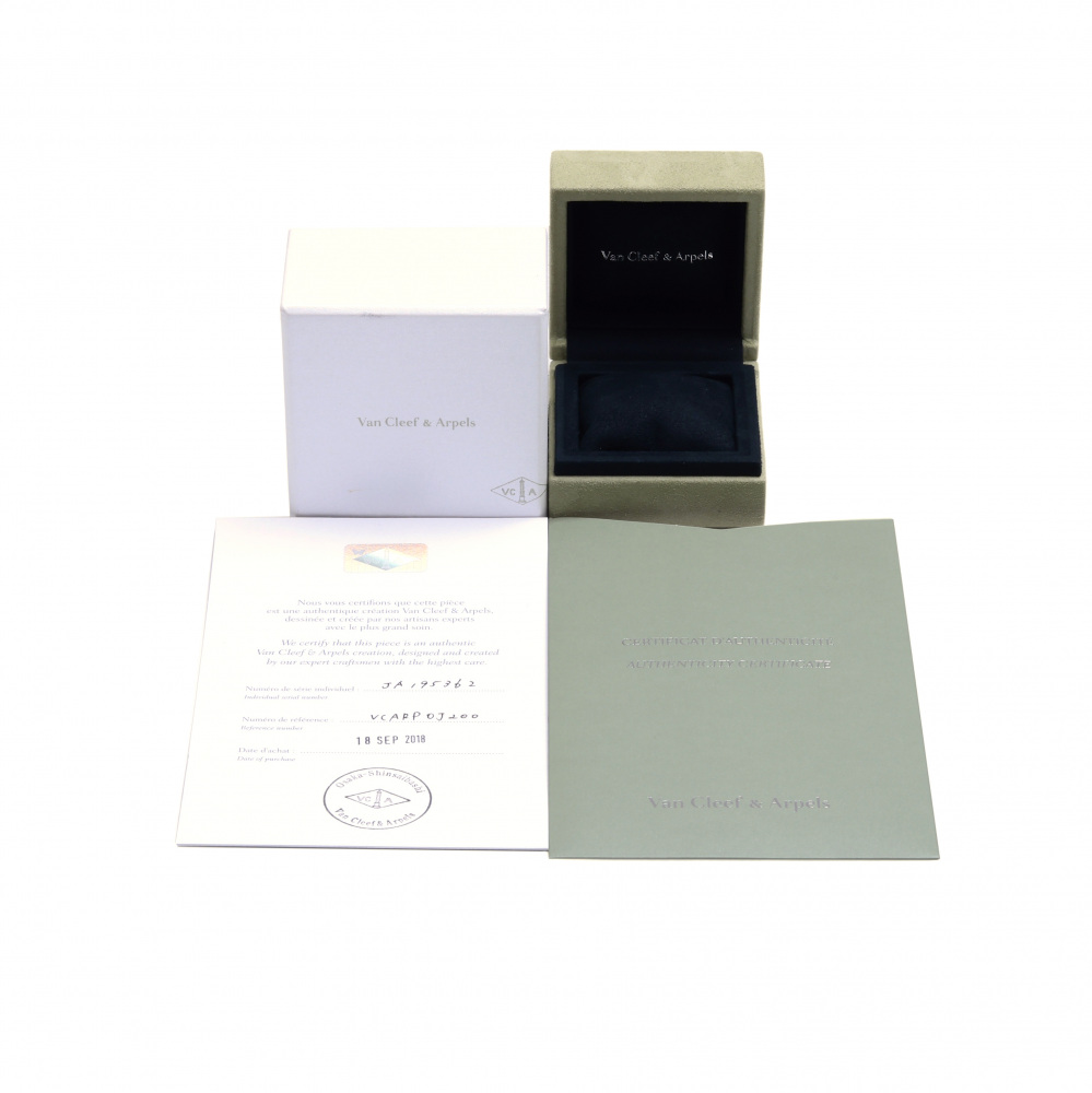 Van Cleef & Arpels Frivole Bracelet 18K Yellow Gold Diamond VCARPOJ200