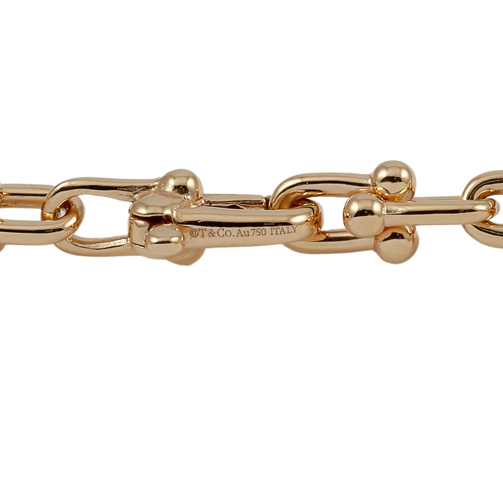 Tiffany & Co. Hardware Microlink Bracelet 18K Rose Gold 60423466