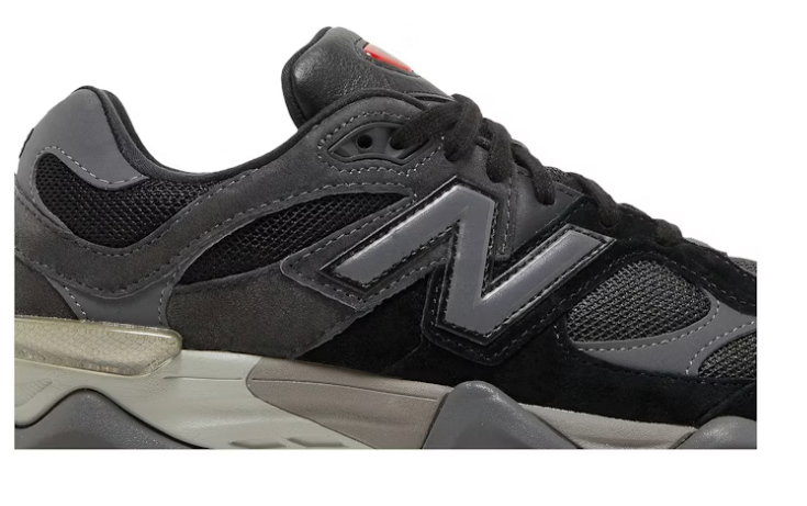 New Balance 9060 Black Dark Grey U9060BLK Casual Running Sneakers