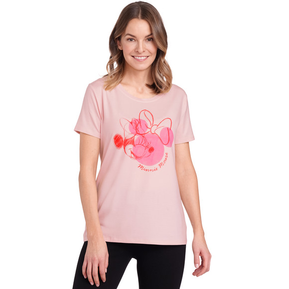 Gina Benotti Minnie Maus Schlafshirt mit Print