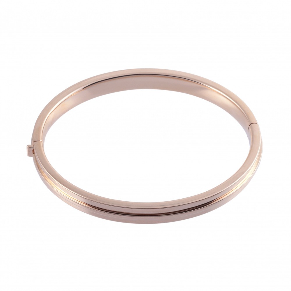 Tiffany & Co. Tiffany T Two Hinge Diamond Bracelet 18K Rose Gold