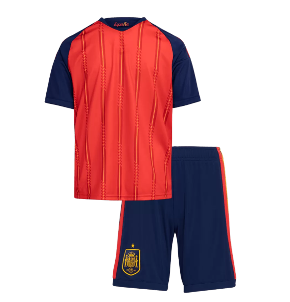 2026 Spain Package Champion 2-star home children's jersey