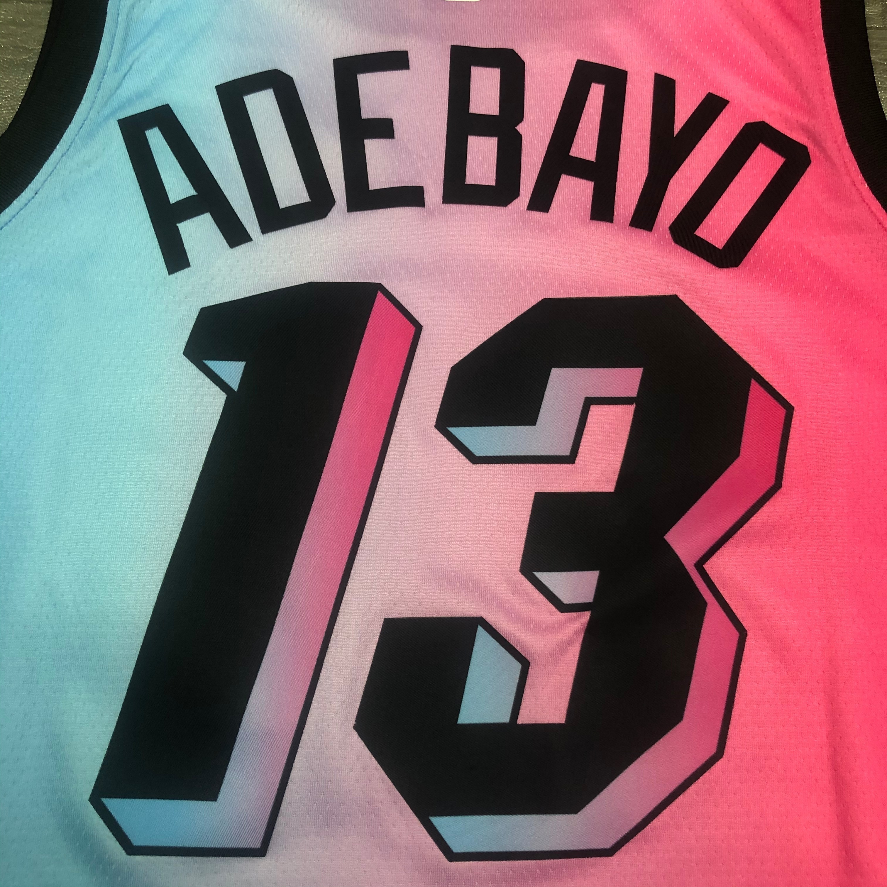 21 Season Miami Heat City Edition  No.13