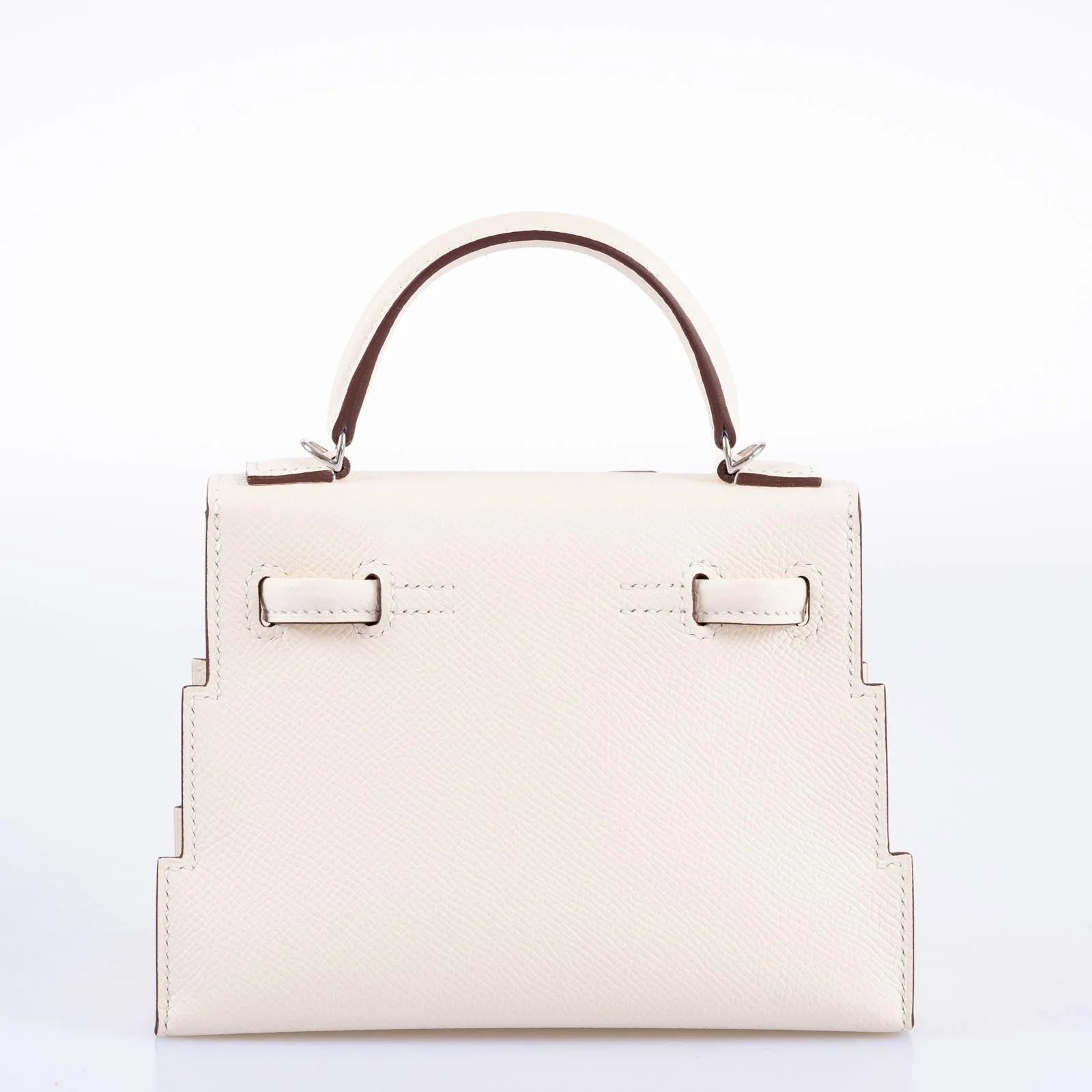Hermès Kelly Doll Quelle Idole Picto Nata Epsom Palladium Hardware