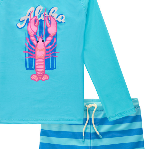 Famy Kinder UV-Set mit Badeshirt und Hose UPF40