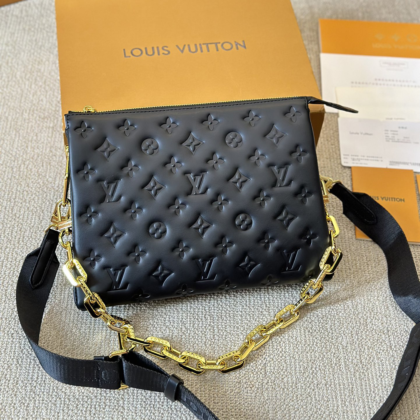 LV Coussin shoulder chain bag - cnluxepick