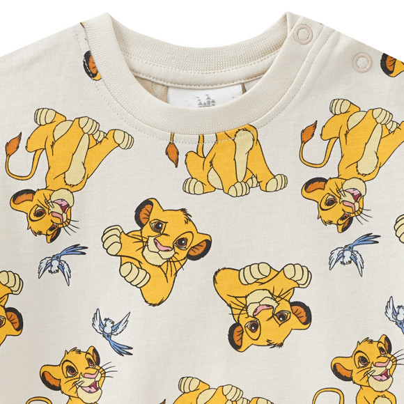 Topomini Der König der Löwen T-Shirt mit Simba-Allover