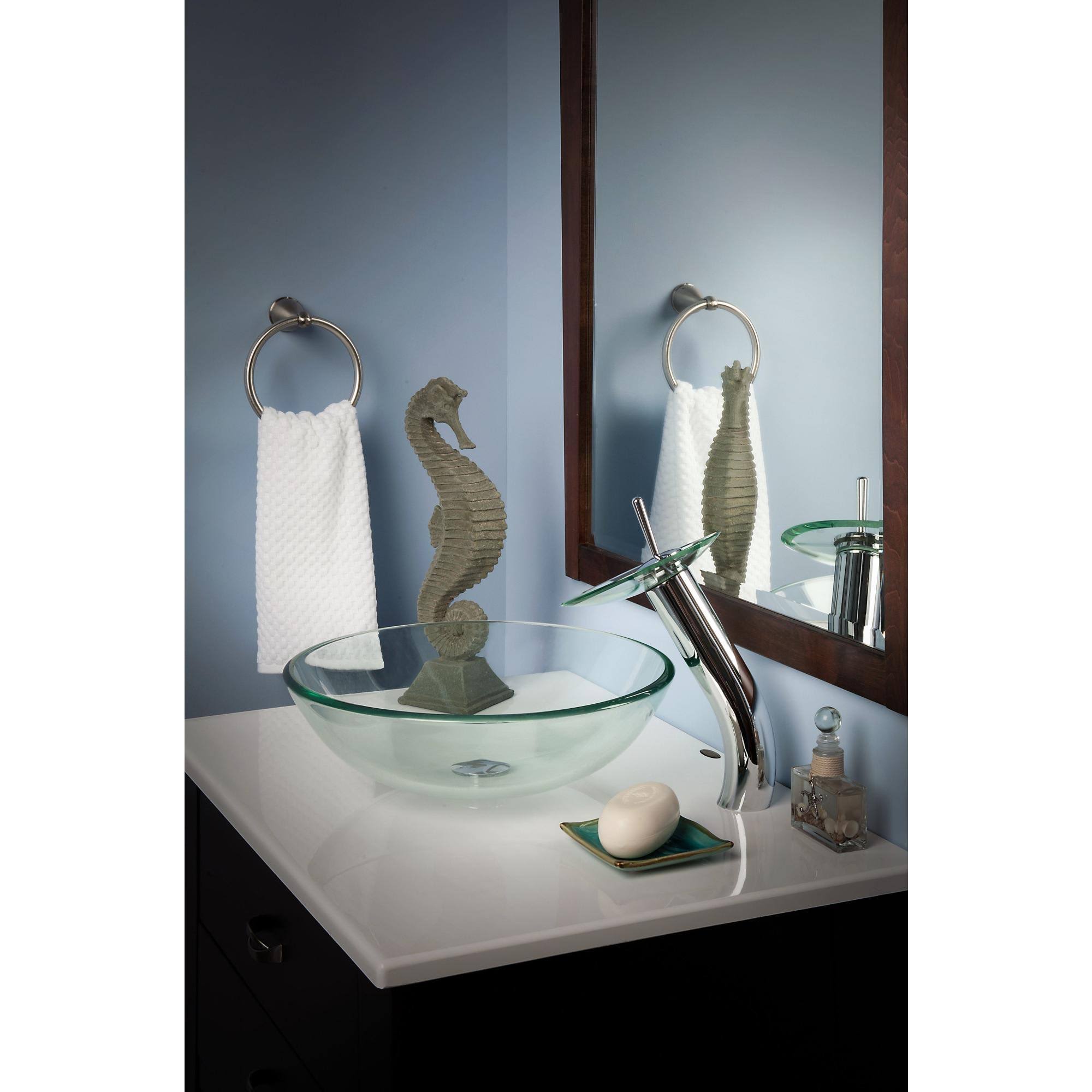 Miseno ML100 1.2 GPM Single Hole Waterfall Disc Vessel Bathroom Faucet Oil Rubbed Bronze / Brown