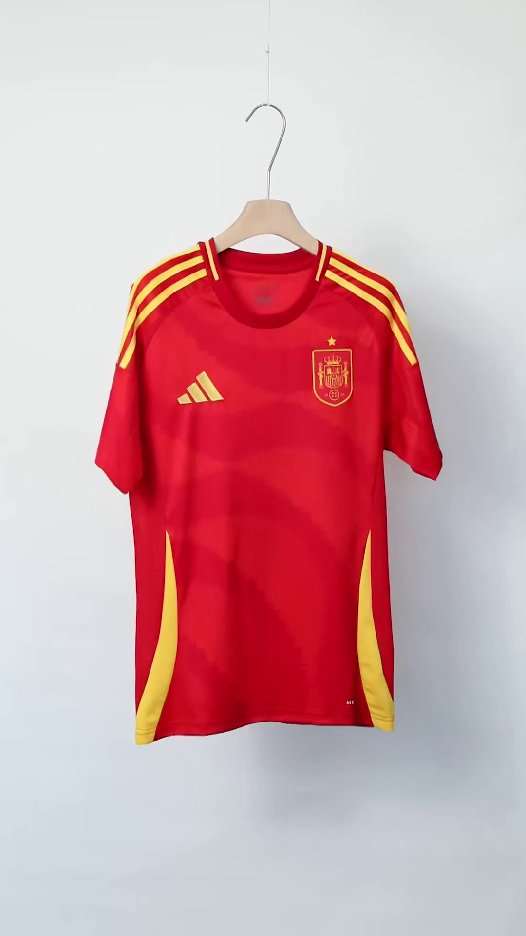 Spain Home Soccer Jersey EURO