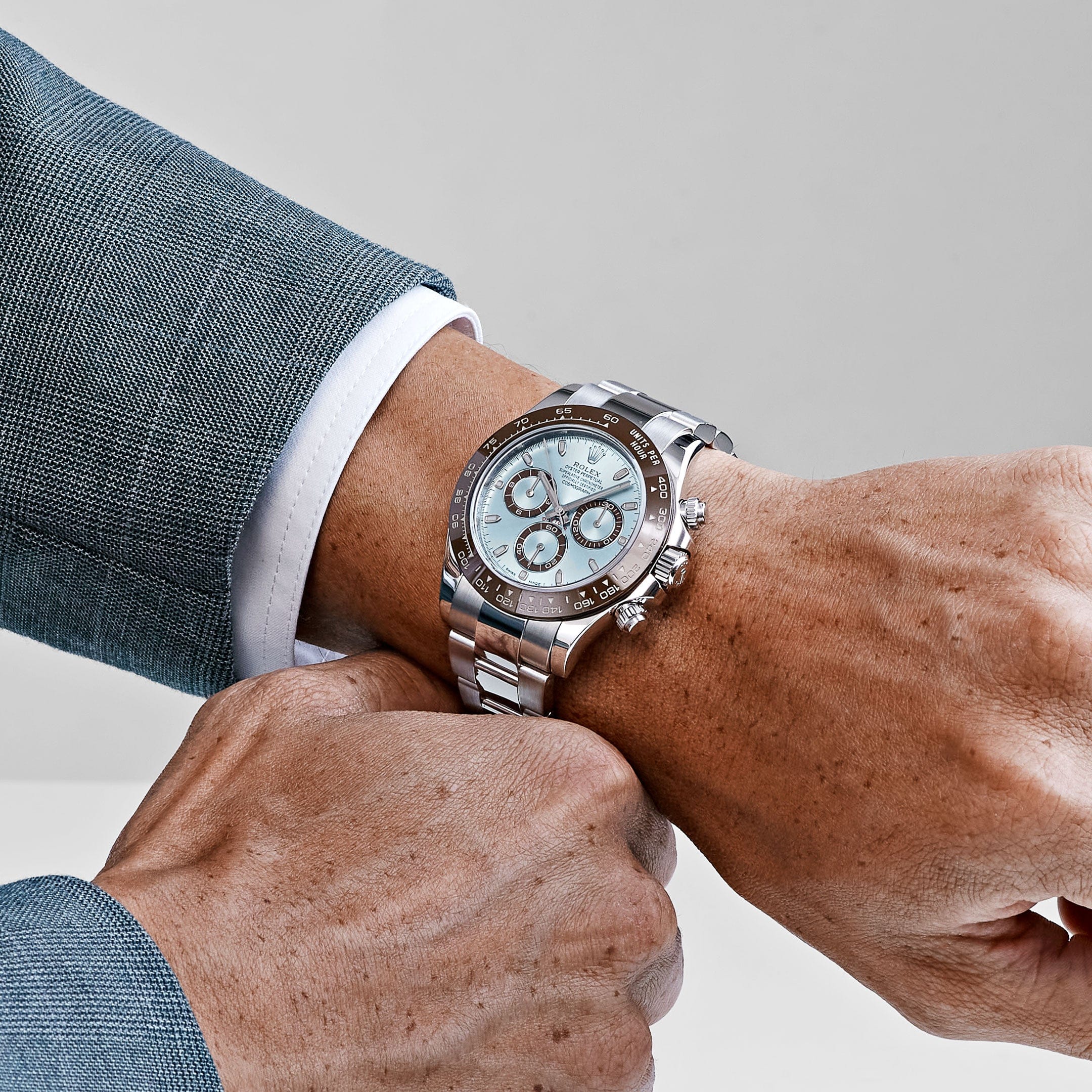 Rolex Daytona 116506 Platinum Ice Blue Dial