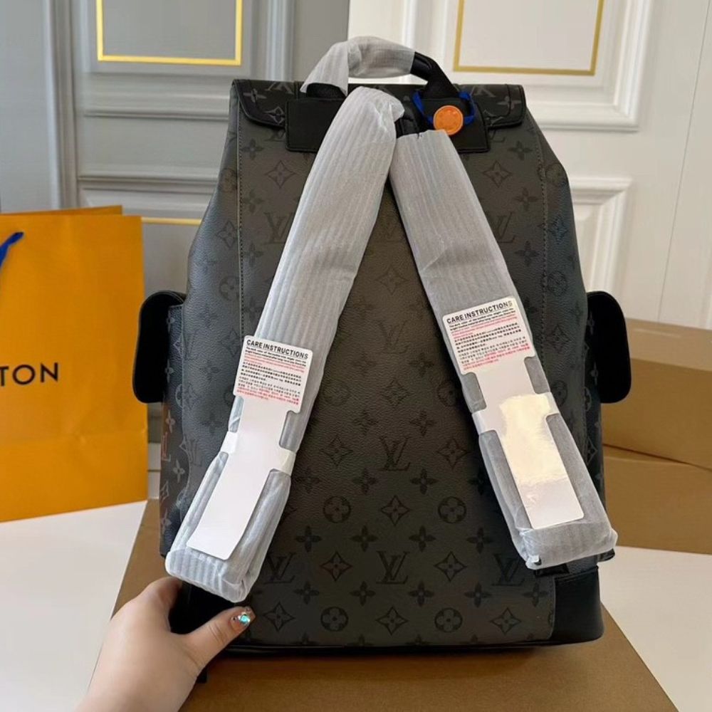 Louis Vuitton Christopher Backpack Black 34Cm
