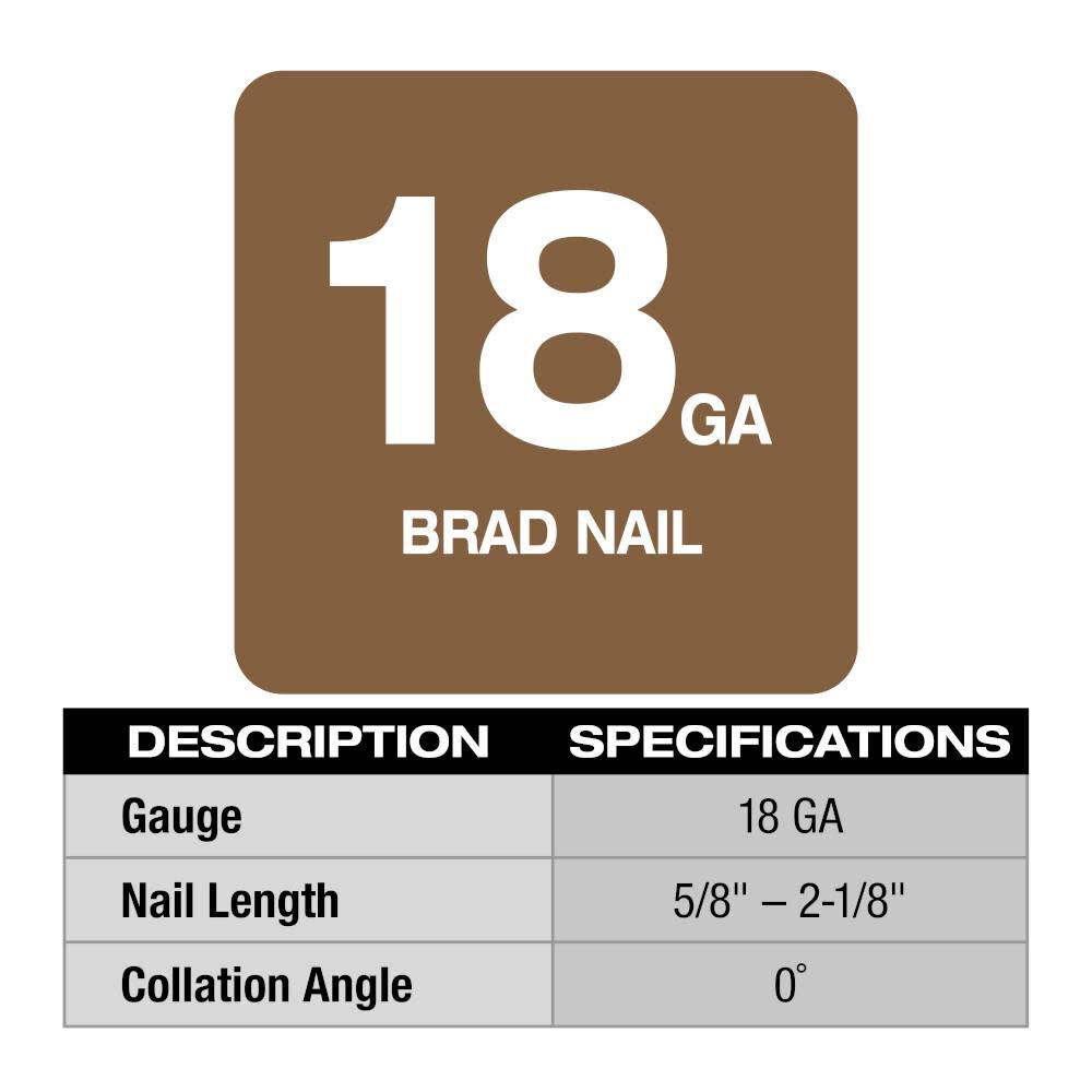 M18 FUEL 18 Gauge Brad Nailer Kit 2746-21CT from