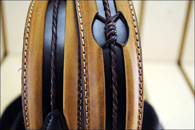 Justin Fenced in Men's Belt- Copper