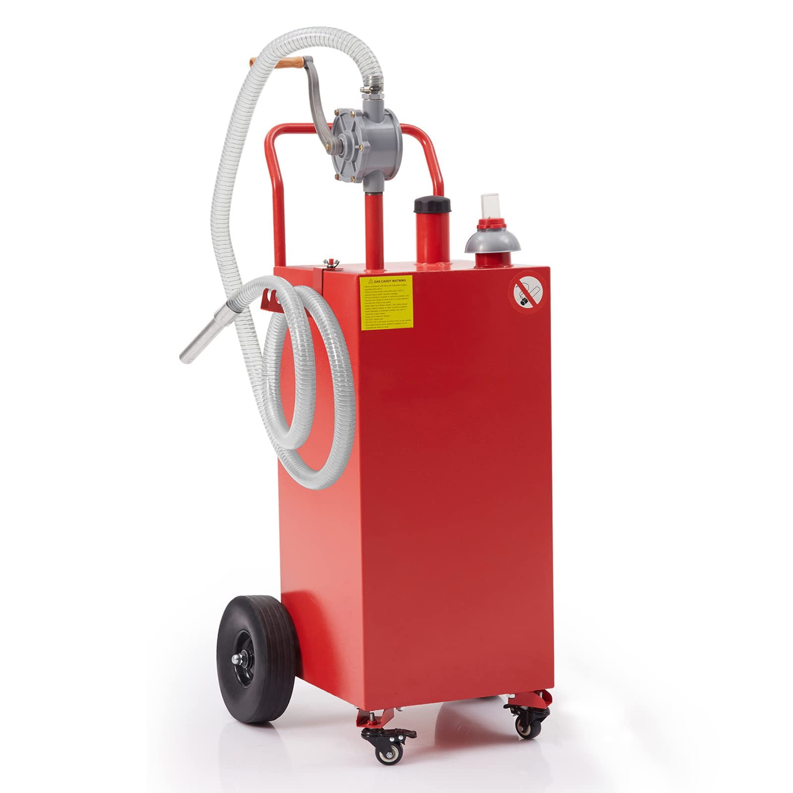 HA-EMORE Portable Gas Caddy Fuel Storage 30 Gallon Tank Gasoline Fuel for Car Lawnmower