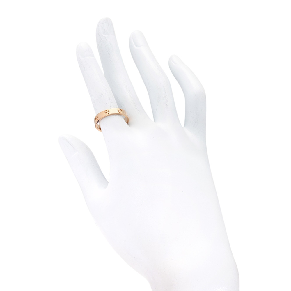 Cartier Love Sm Ring 18K Rose Gold B4085200