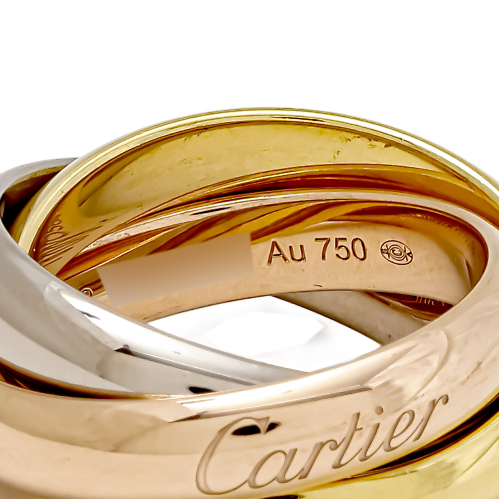 Cartier Trinity Ring Tri-Gold B4236100