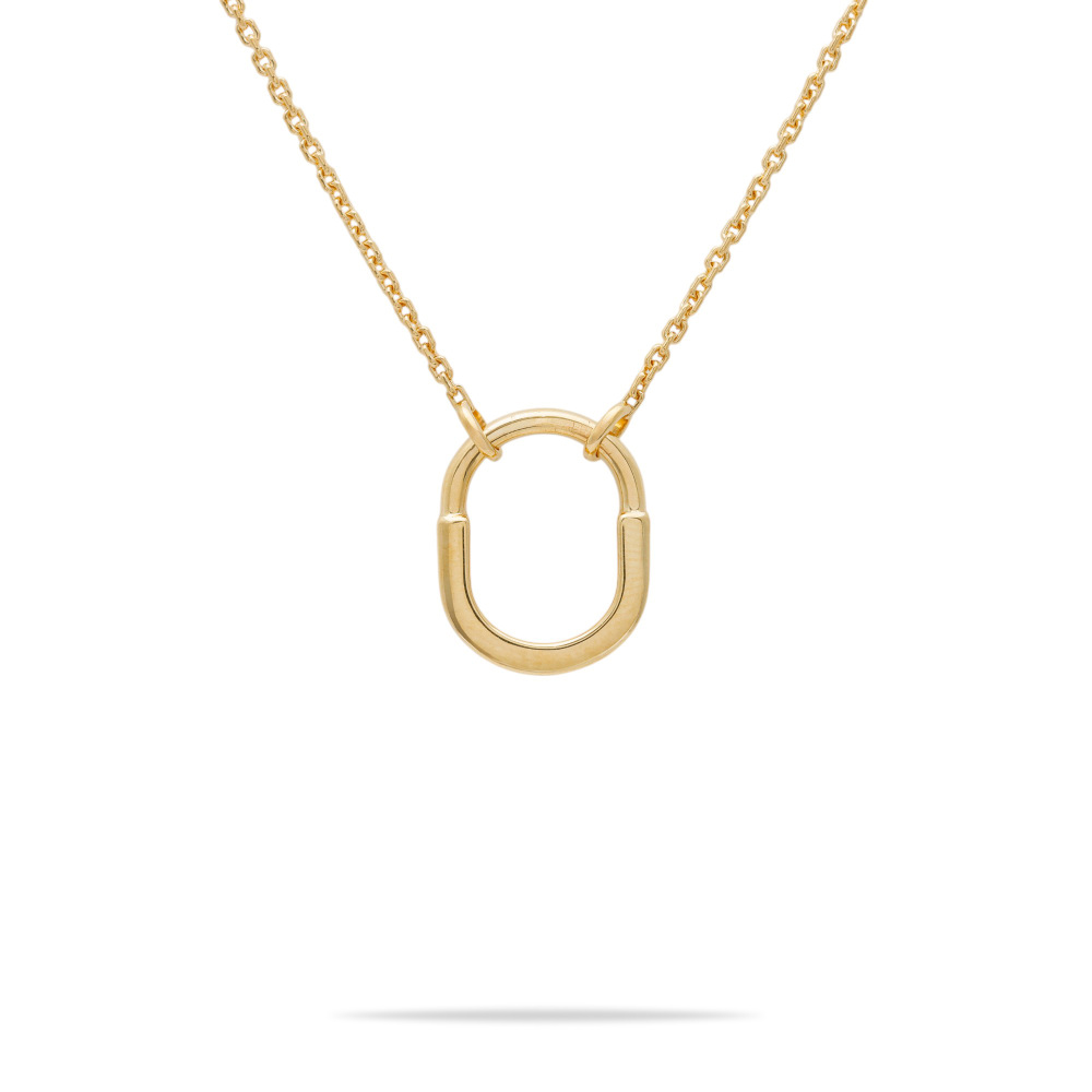 Tiffany & Co. Lock Necklace 18K Yellow Gold 74365833