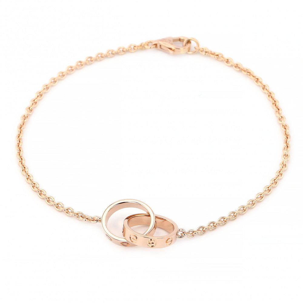 Cartier Love Baby Bracelet 18K Rose Gold