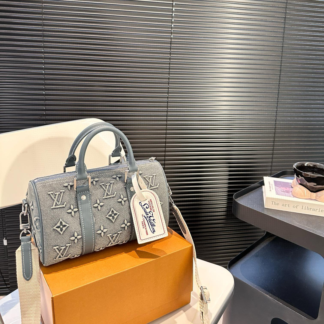 Louis Vuitton Denim Travel Bag - cnluxepick