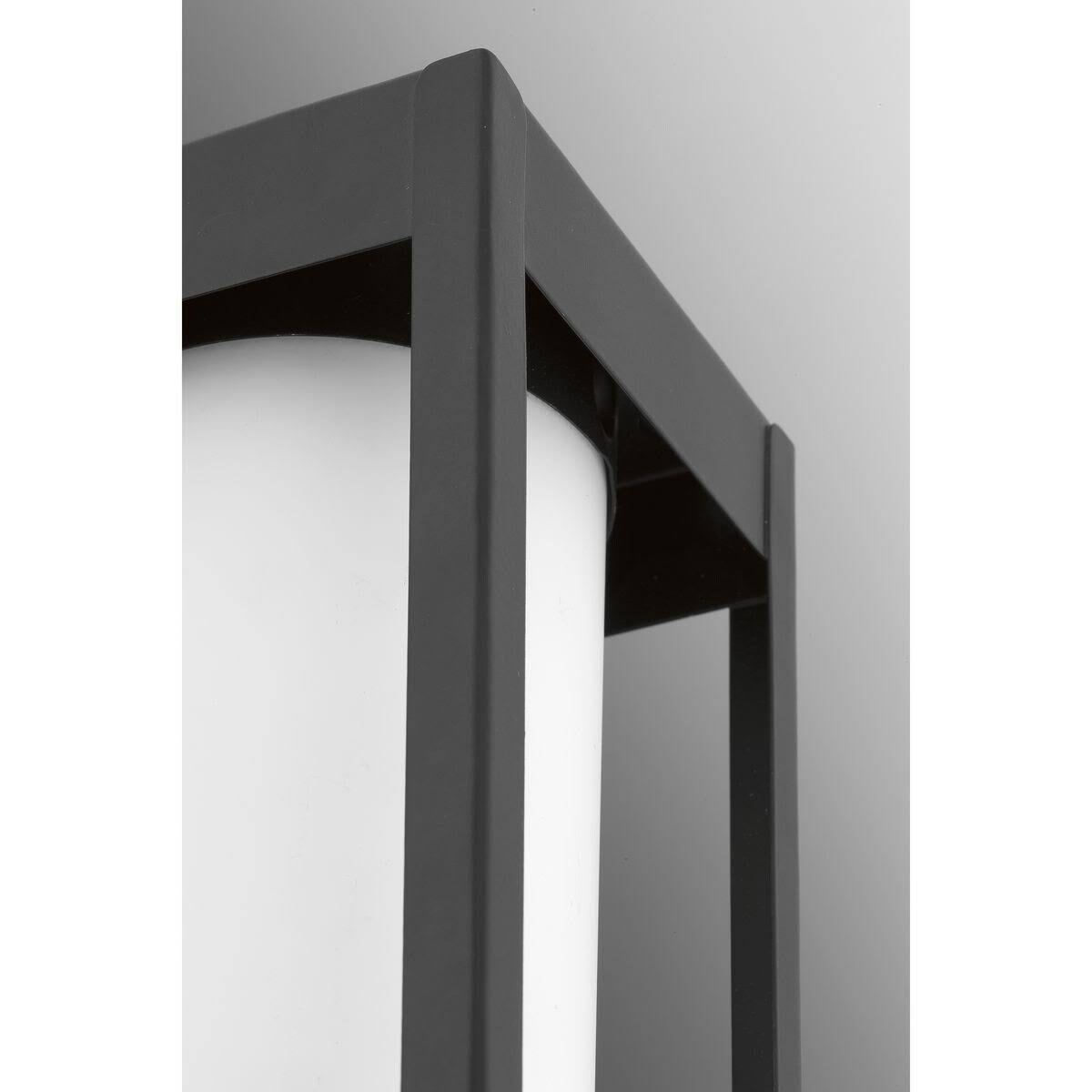 Progress Lighting P560040-031 Patewood Black One-Light Medium Wall Lantern