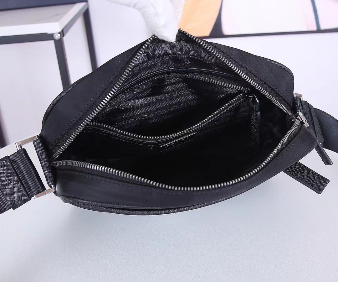 Prada Re-Nylon Shoulder Bag Black