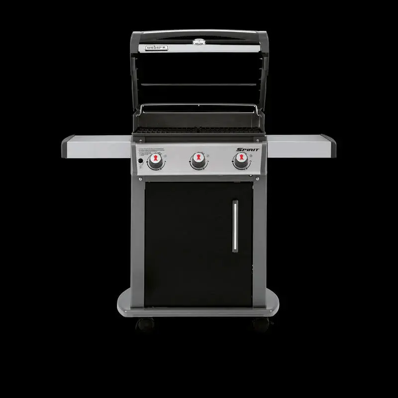 SPIRIT E-310 Gas Grill – Stainless Steel Construction with High-Output Burners
