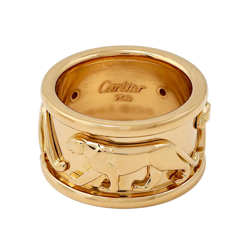 Cartier Panthère Mahango Ring 18K Yellow Gold