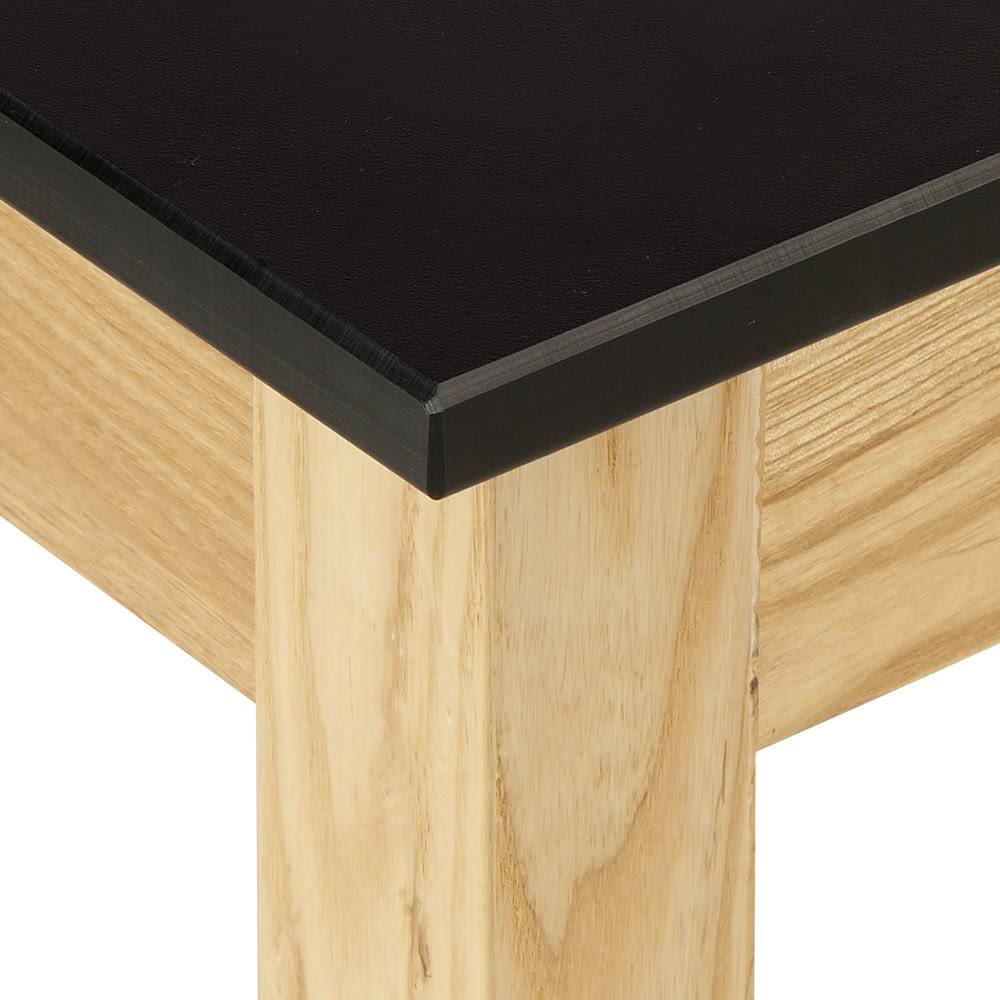 National Public Seating Phenolic Top and Dual Book Compartments Science Lab Table Size: 30x22 H x 24x22 W x 48x22 D