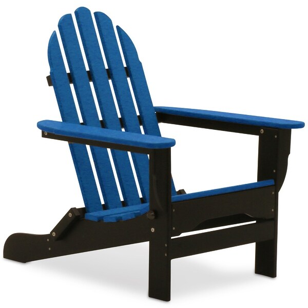 Nelson Recycled Plastic Folding Adirondack Chair by Havenside Home
