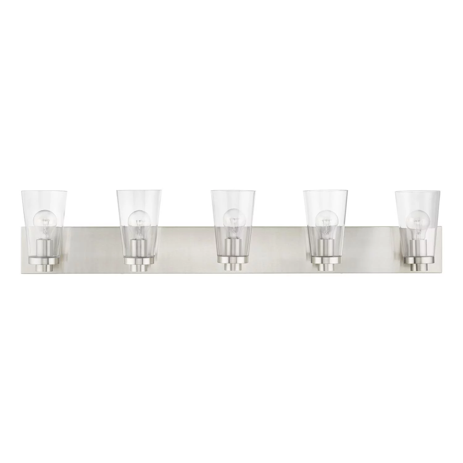 Livex Lighting - Cityview - 5 Light Extra Large Bath Vanity In Contemporary
