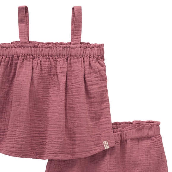 Topolino Pure Collection Mädchen Top und Shorts aus Musselin
