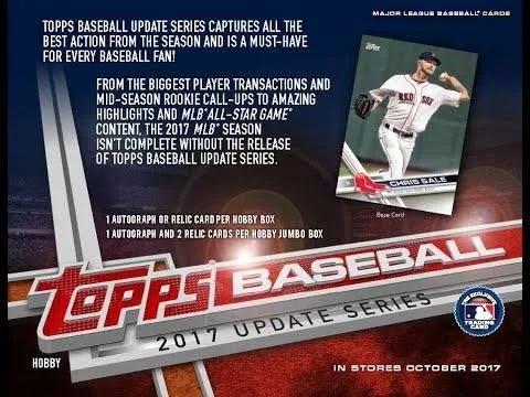 2017 Topps Update Baseball Blaster Box